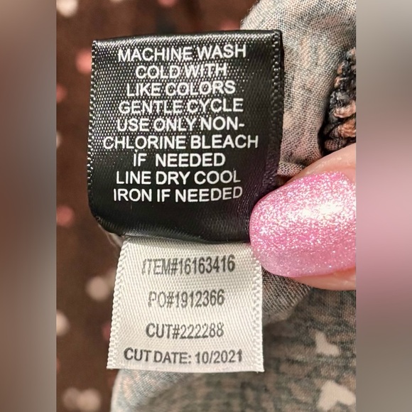 💘 Torrid 6X Harper Valentines Brown and Pink Heart Top - Picture 8 of 8